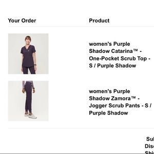 Figs Scrub Set- small